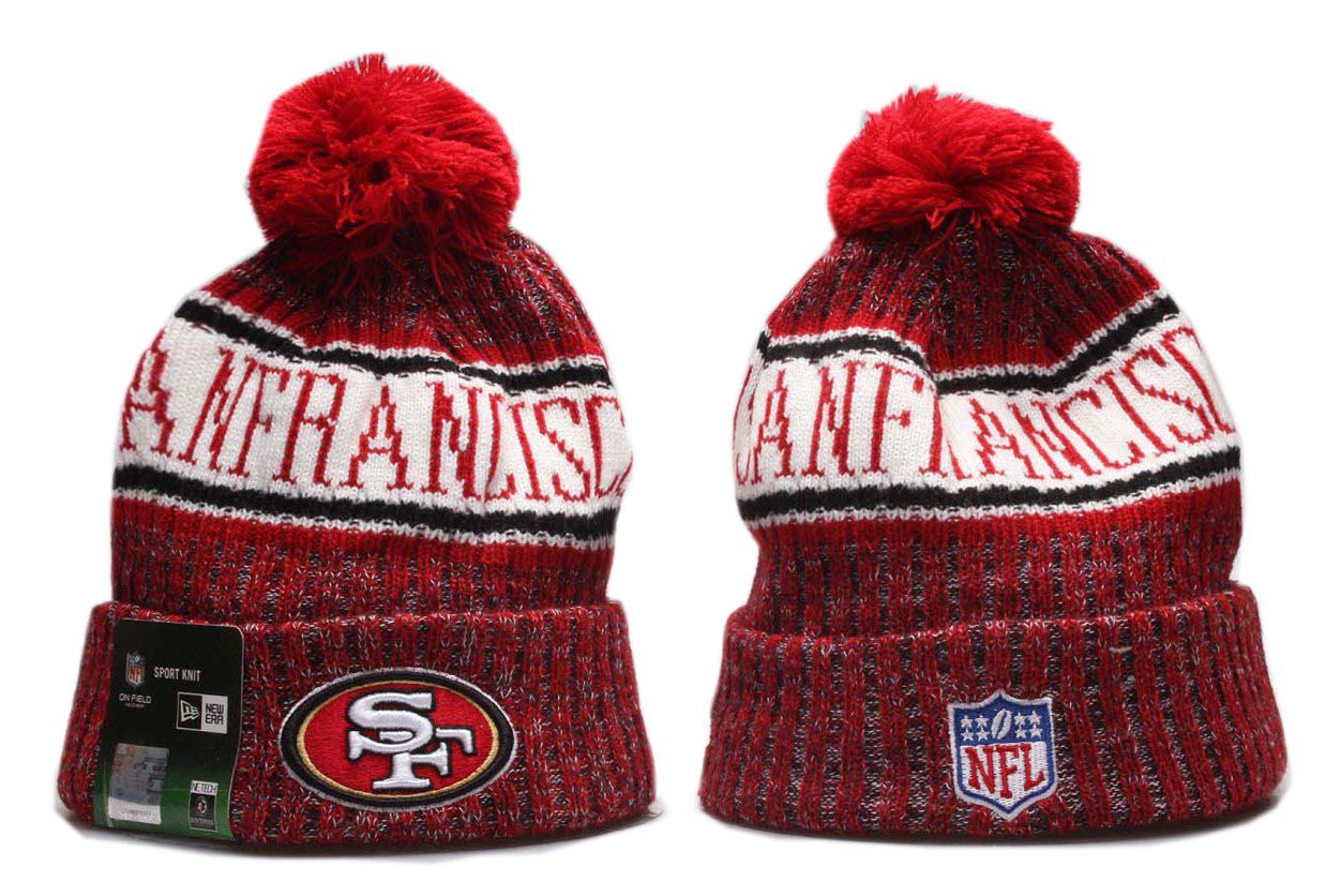 2023 NFL San Francisco 49ers beanies ypmy5